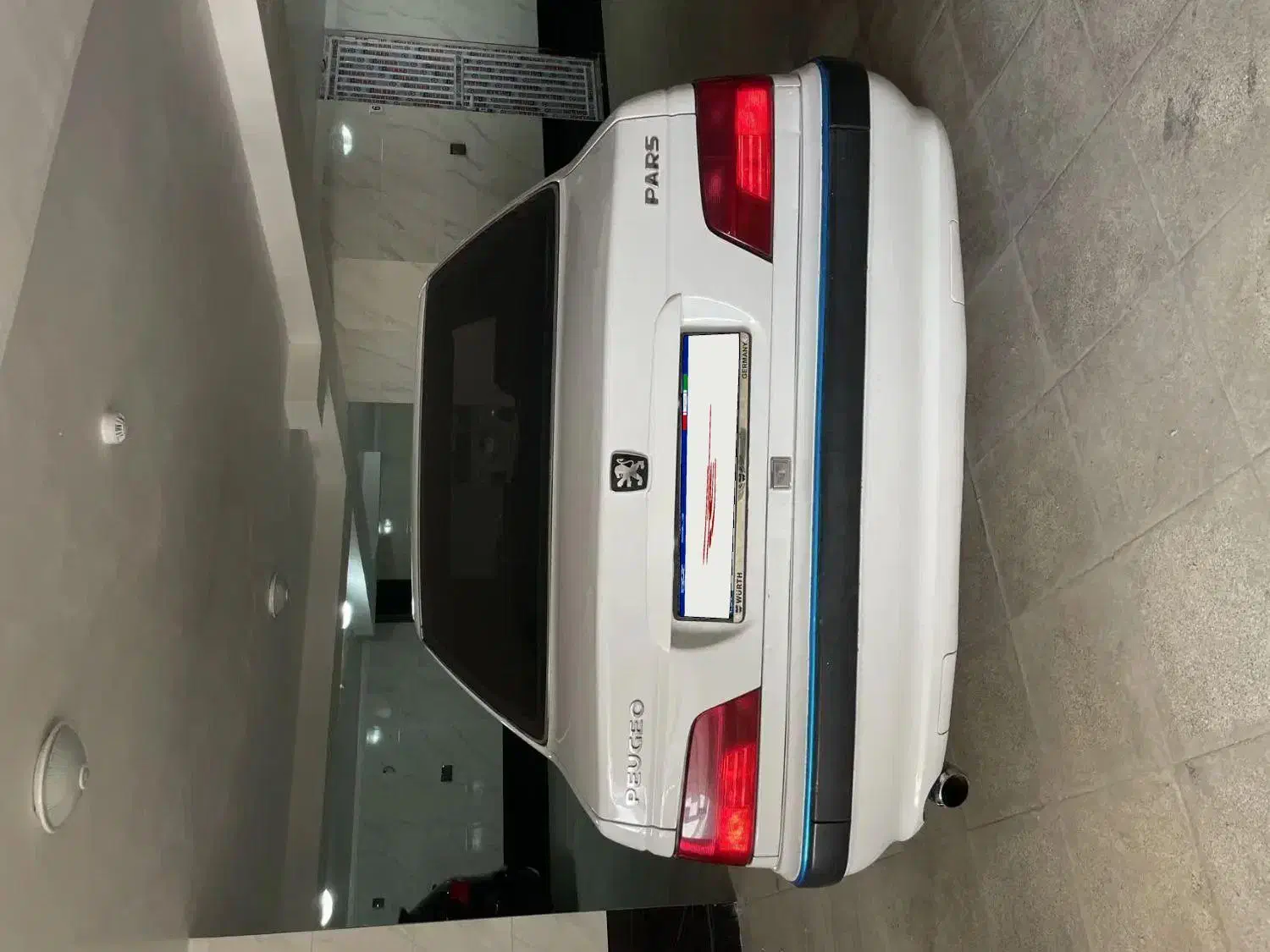 پژو پارس دوگانه سوز - 1389