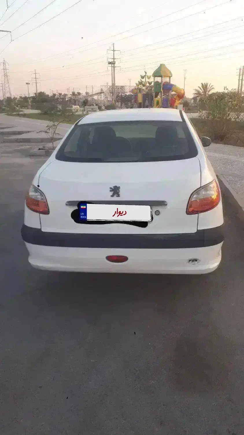 پژو ۲۰۶ صندوق دار v8 - 1394