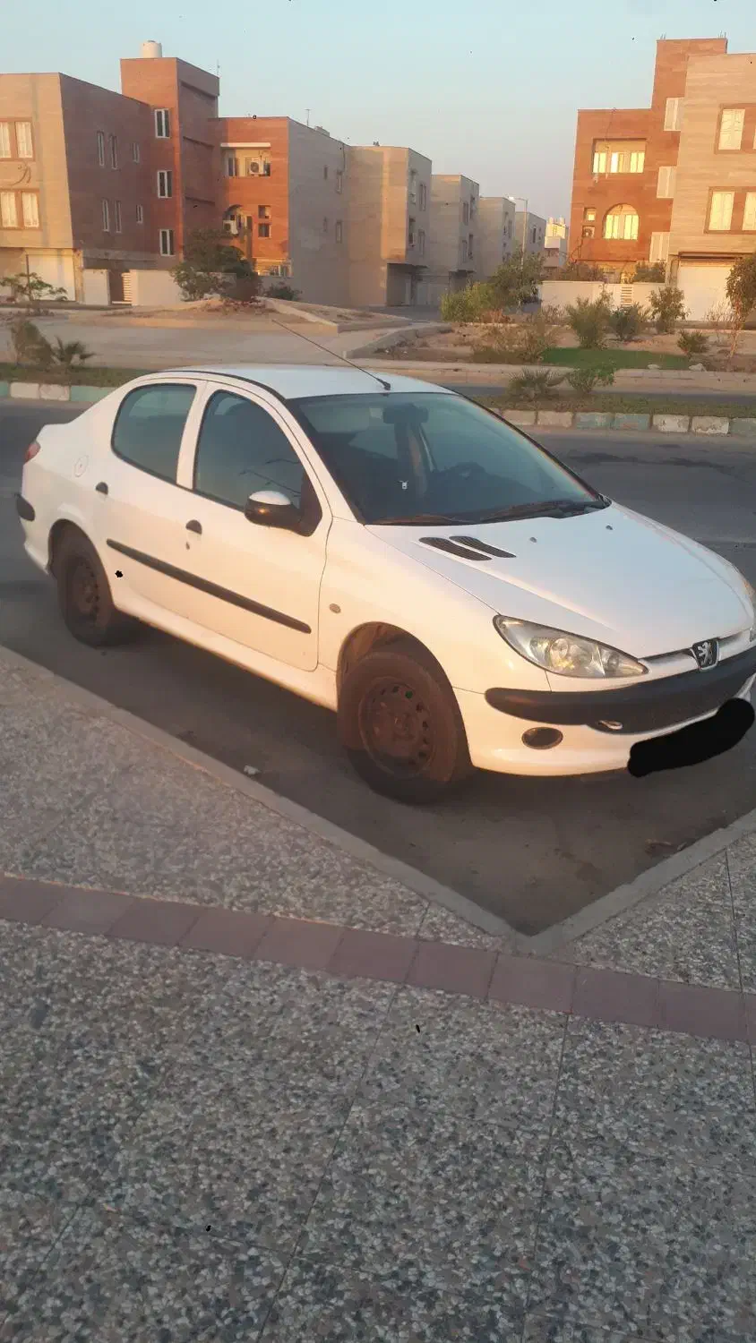 پژو ۲۰۶ صندوق دار v8 - 1394