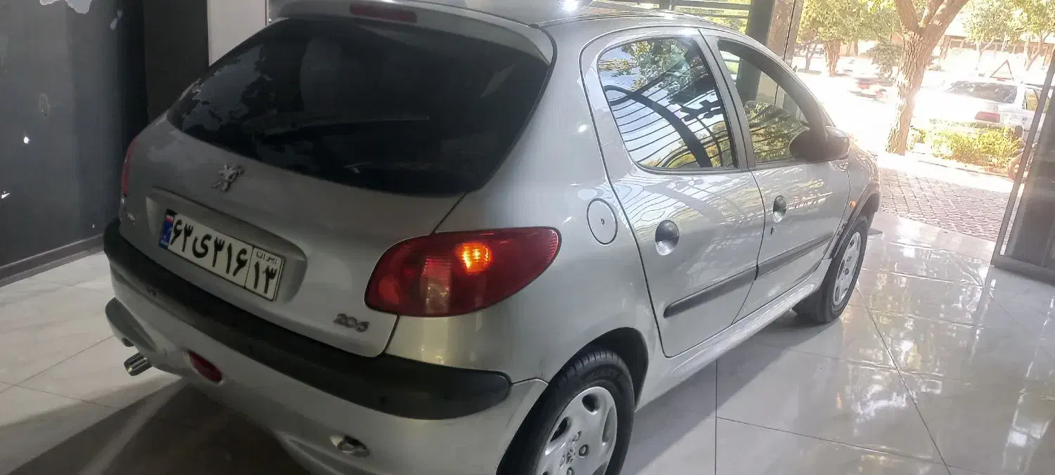 پژو 206 تیپ 3 - 1388