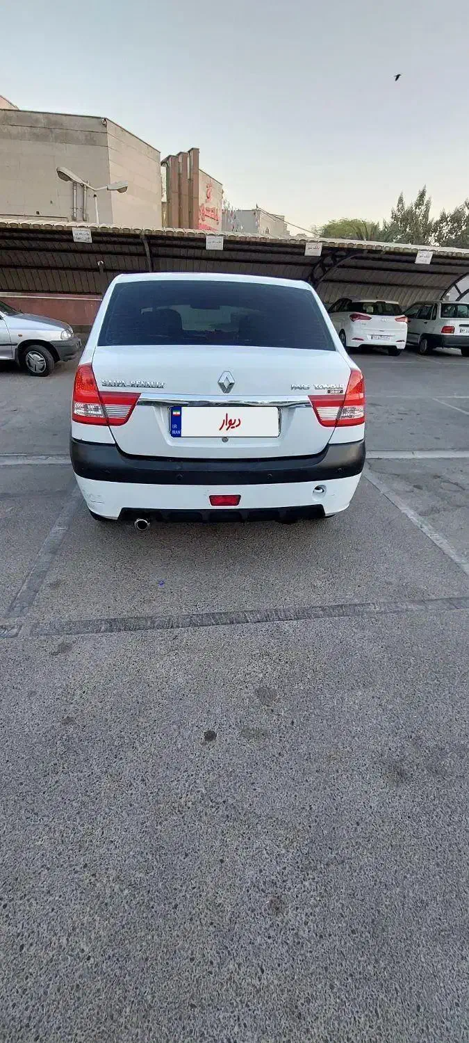 رنو پارس تندر گیربکس JHQ + مولتی مدیا - 1396