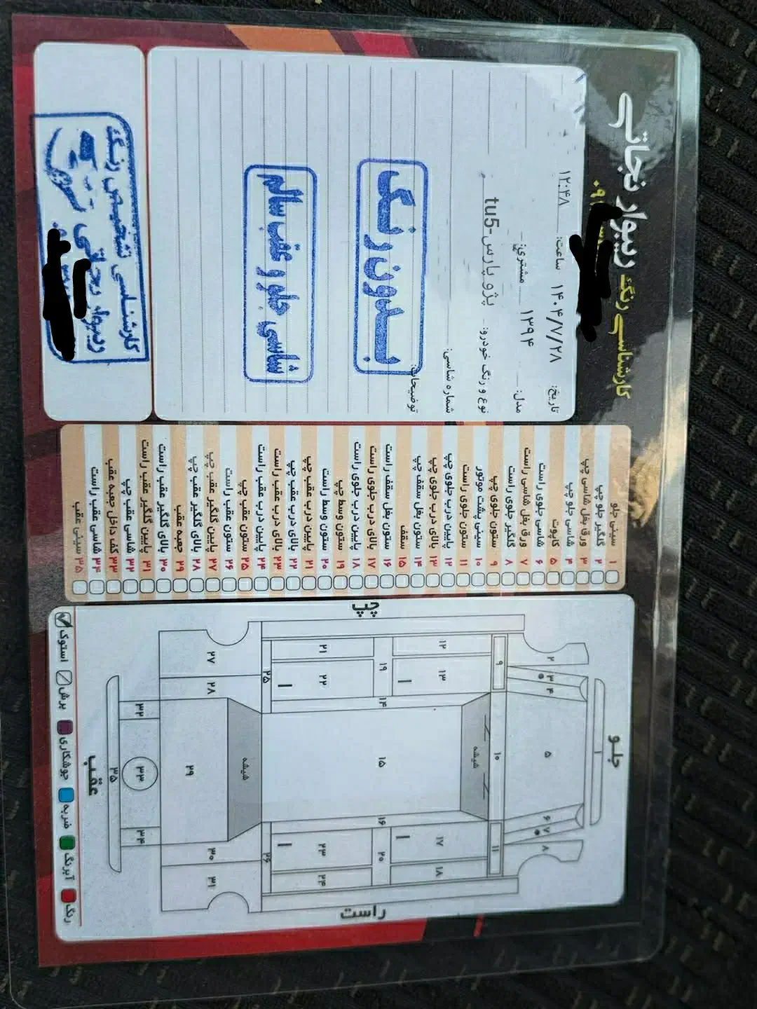 پژو پارس LX - 1394