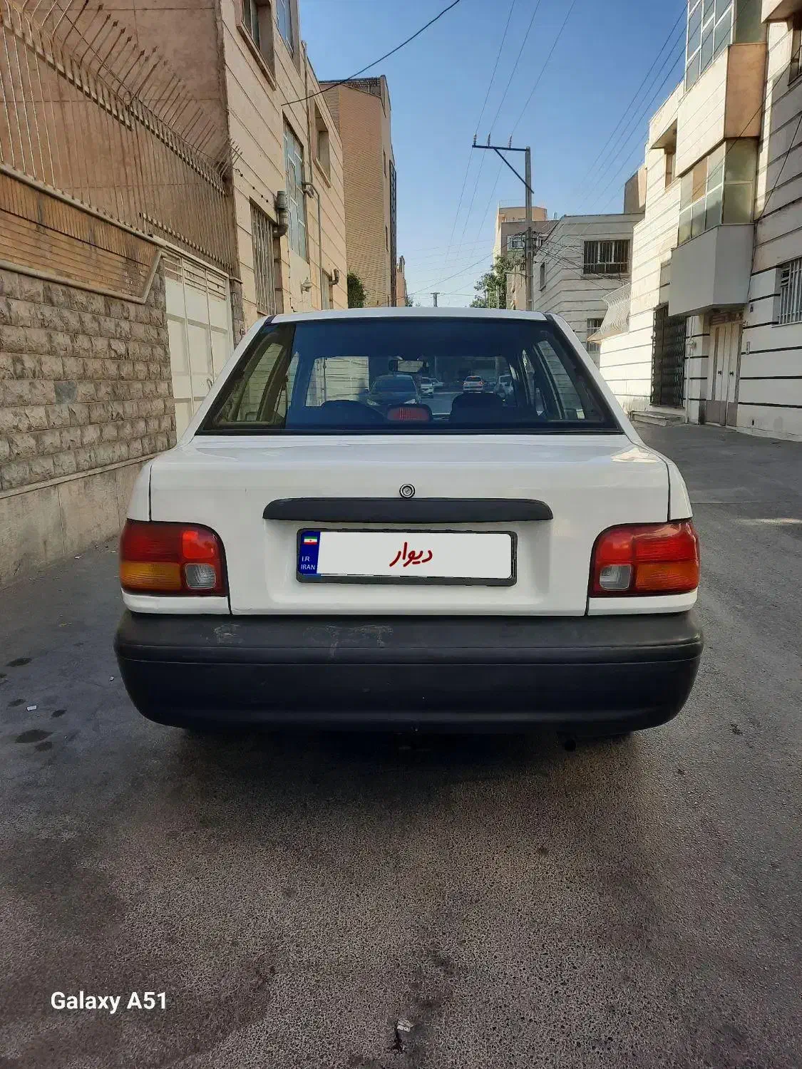 پراید صبا بنزینی - 1386