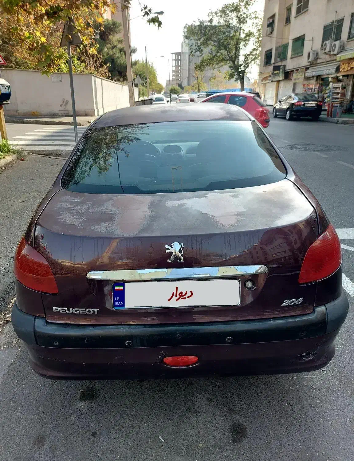 پژو ۲۰۶ صندوق دار v1 - 1388