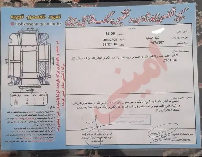 تیبا صندوق دار SX - 1401