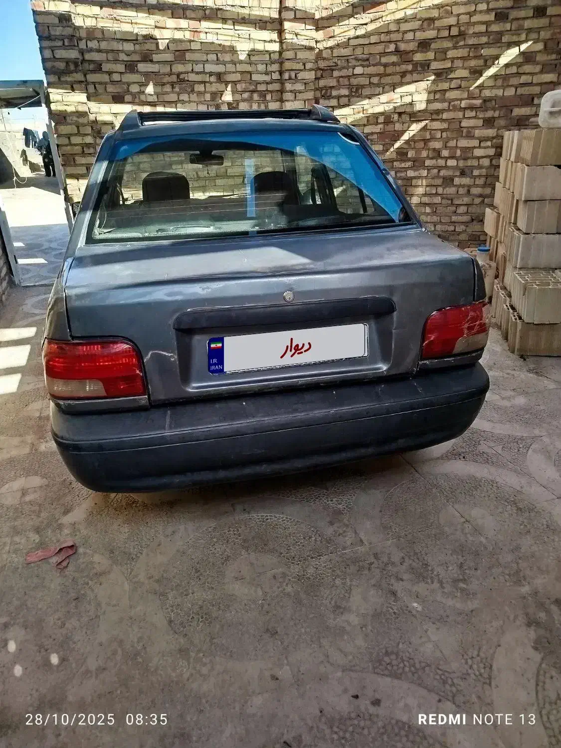 پراید صبا بنزینی - 1387