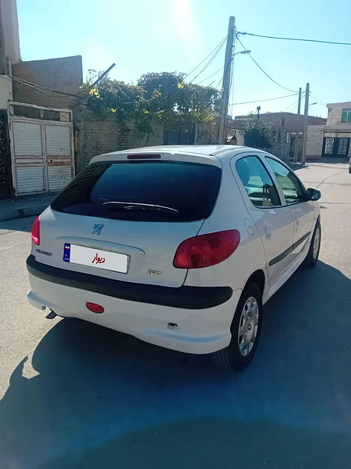 پژو 206 تیپ 3 - 1386
