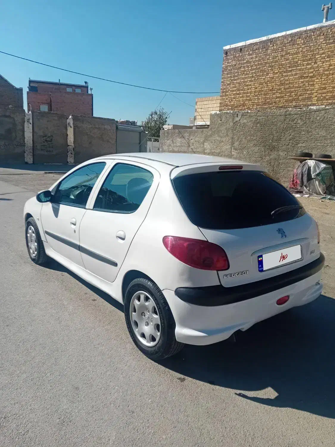 پژو 206 تیپ 3 - 1386