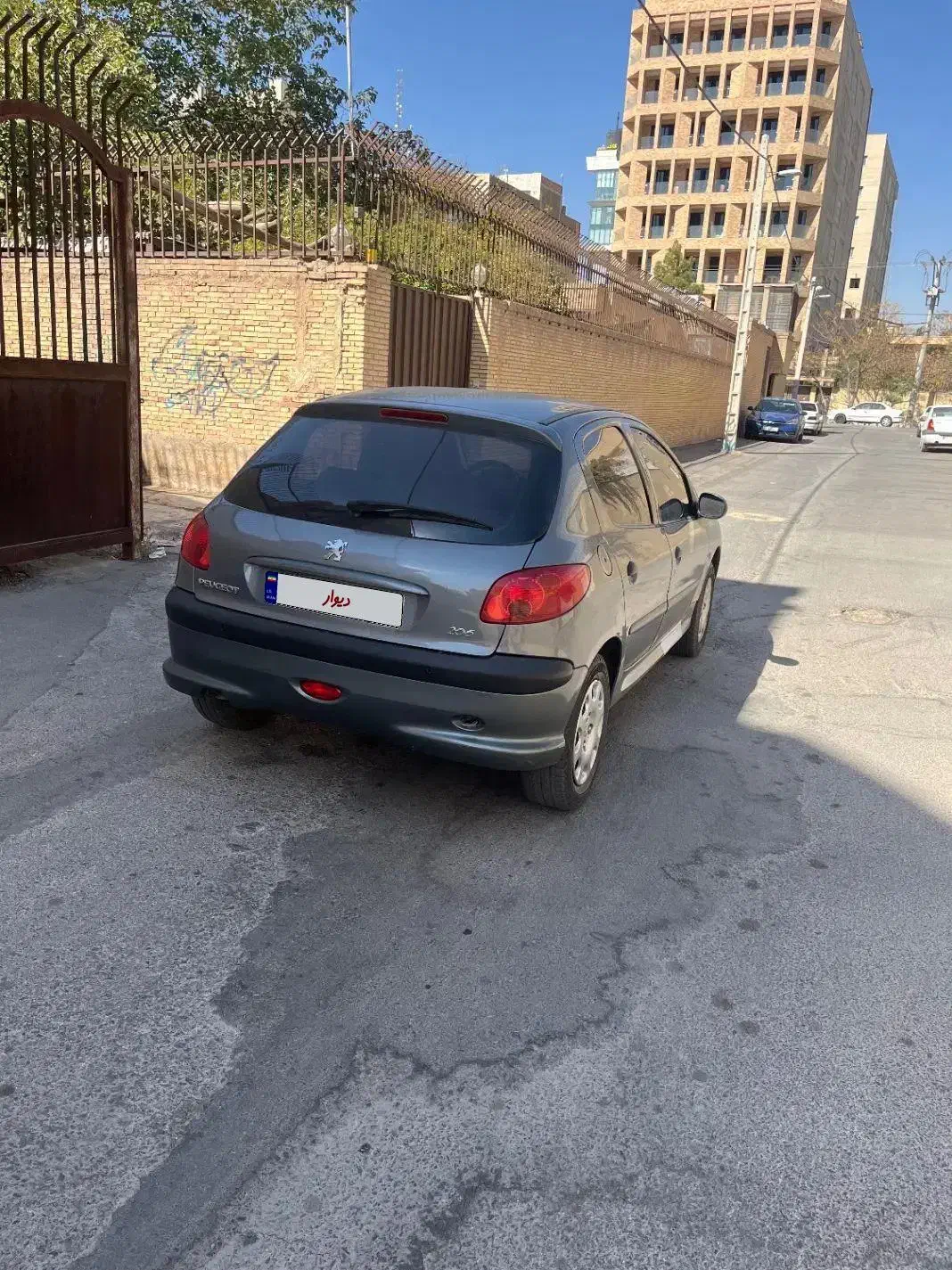 پژو 206 تیپ 3 - 1395