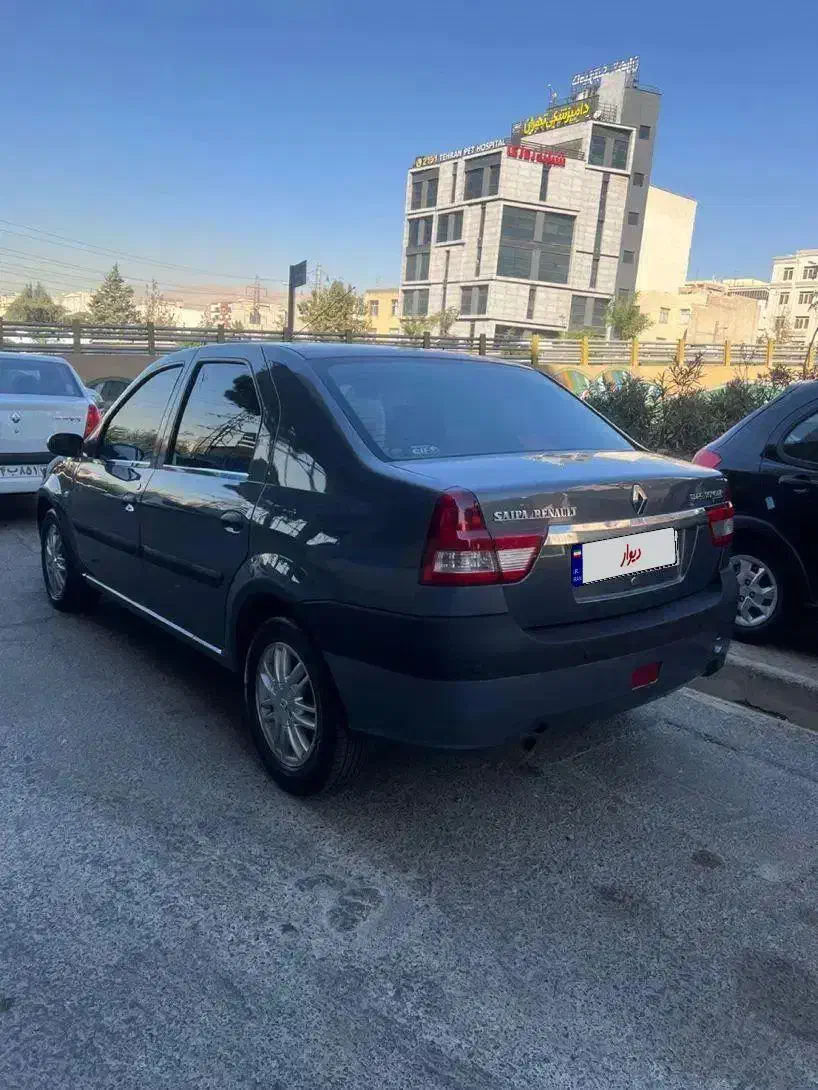 رنو پارس تندر گیربکس JHQ + مولتی مدیا - 1394