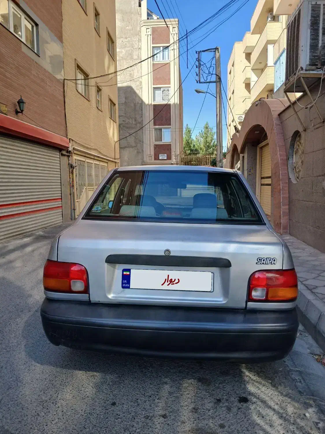 پراید صبا بنزینی - 1386