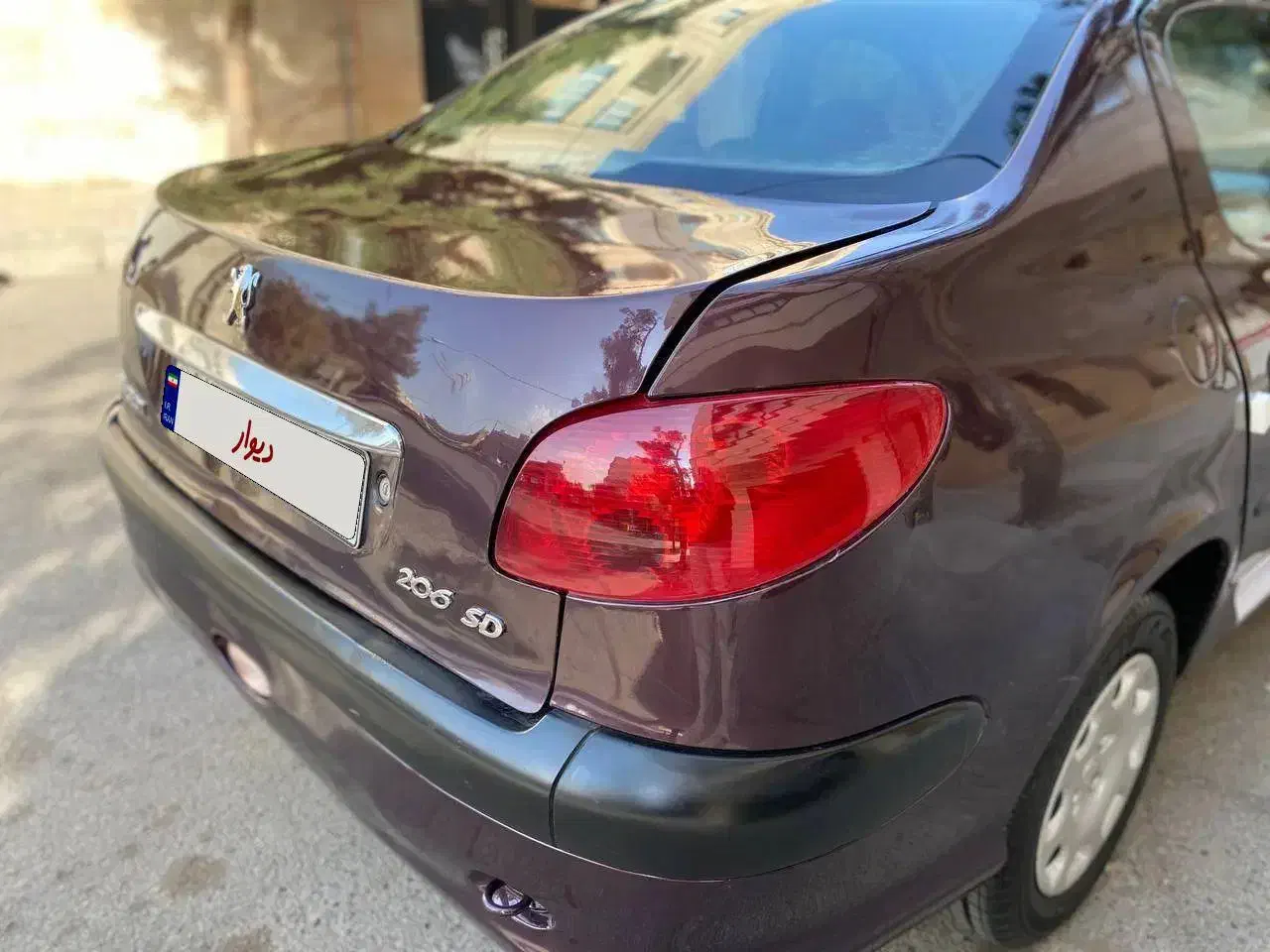 پژو ۲۰۶ صندوق دار v9 - 1389