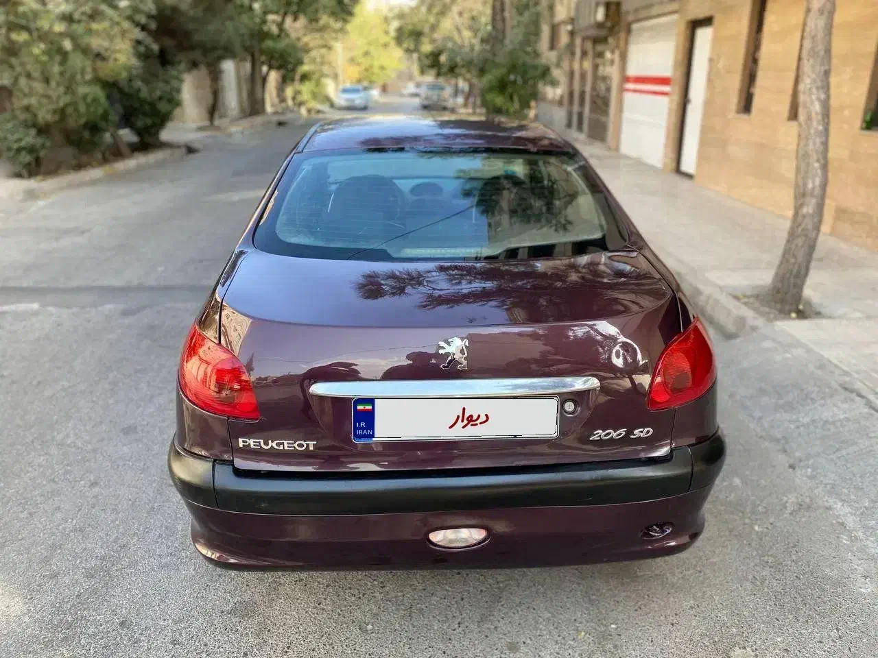 پژو ۲۰۶ صندوق دار v9 - 1389