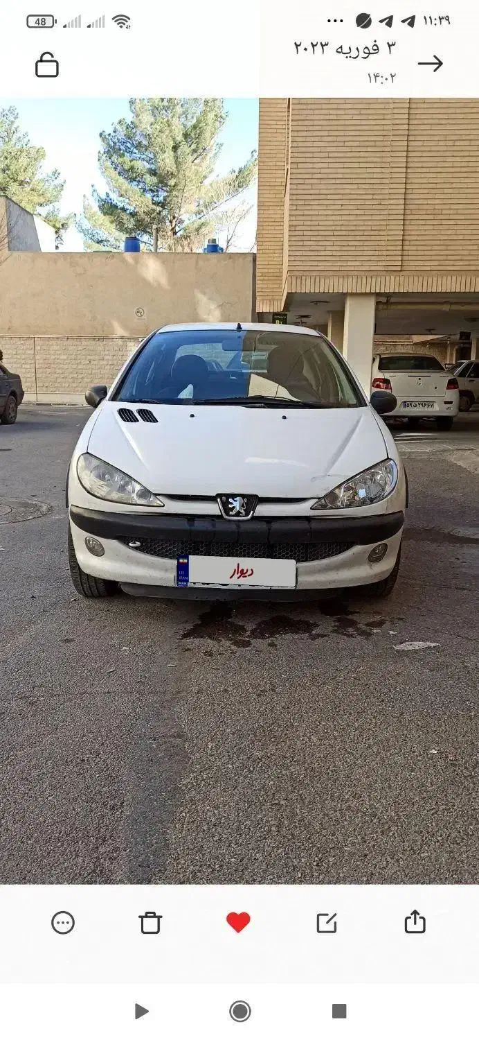 خودرو پژو، ۲۰۶ صندوق دار آگهی ann_20898092