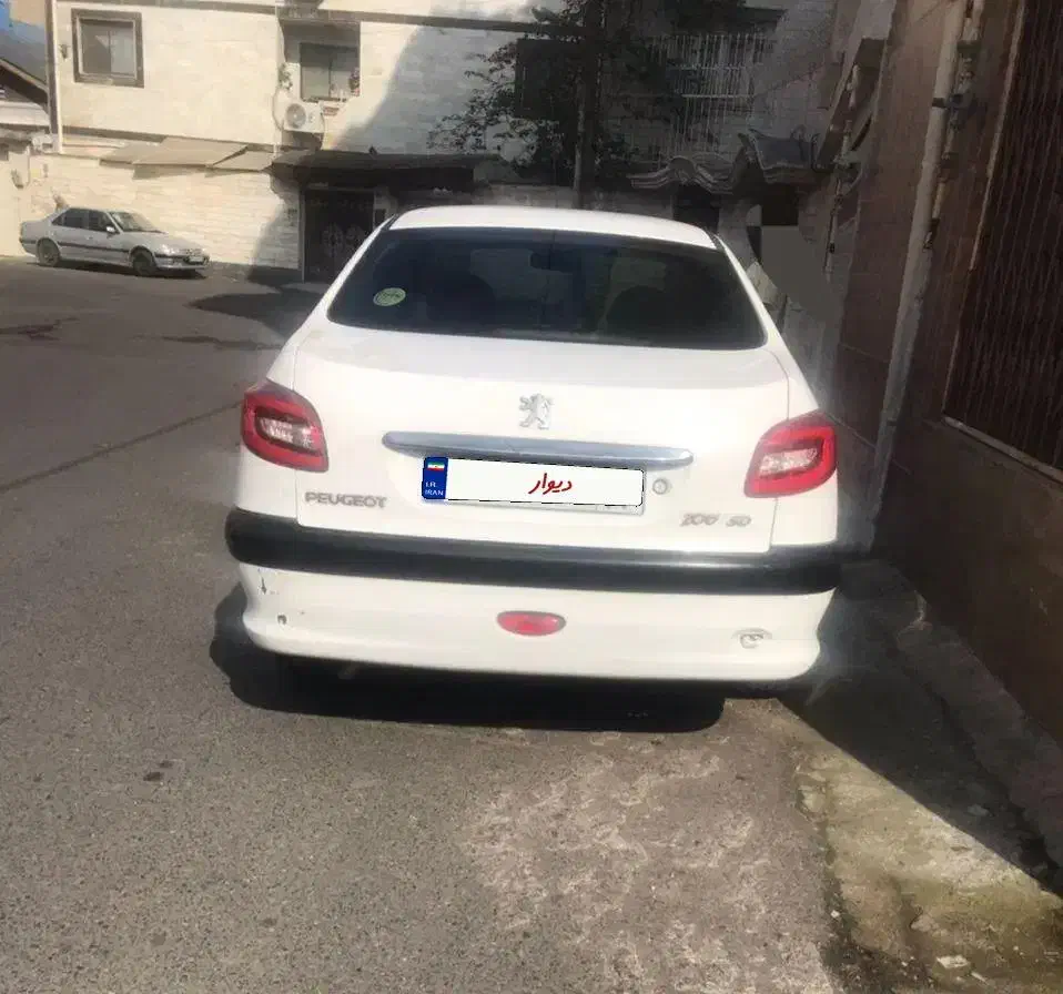 پژو ۲۰۶ صندوق دار v2 - 1389