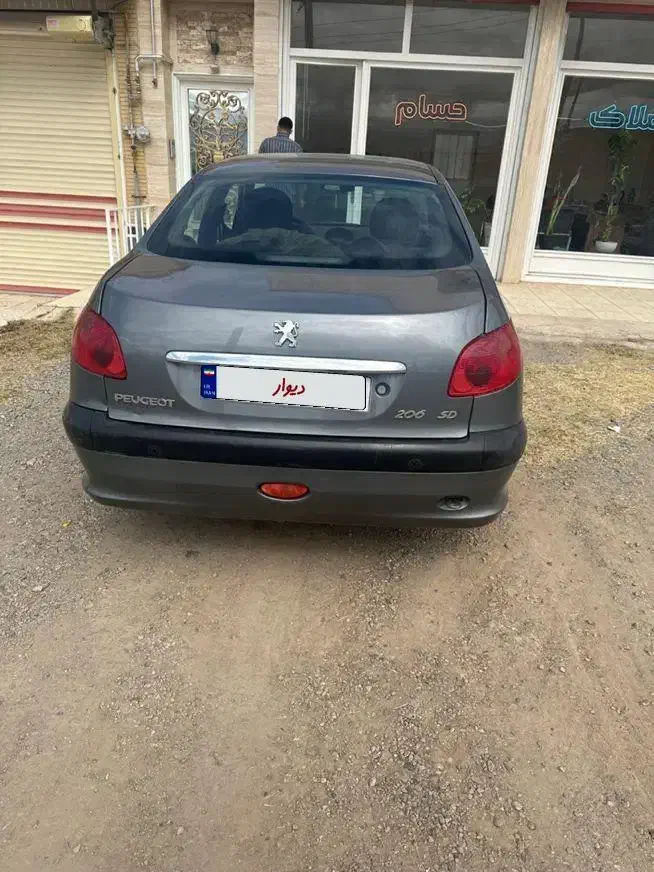 پژو ۲۰۶ صندوق دار v8 - 1397