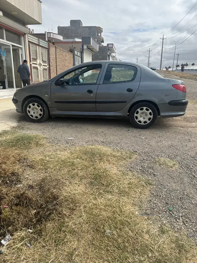 پژو ۲۰۶ صندوق دار v8 - 1397