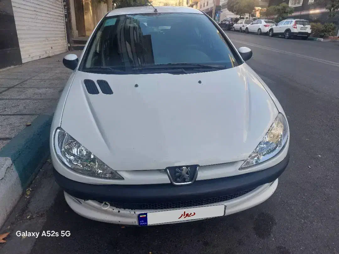 پژو ۲۰۶ صندوق دار v8 - 1398