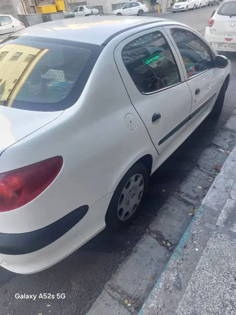 پژو ۲۰۶ صندوق دار v8 - 1398