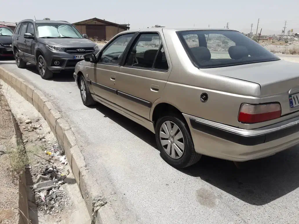 پژو پارس دوگانه سوز - 1384