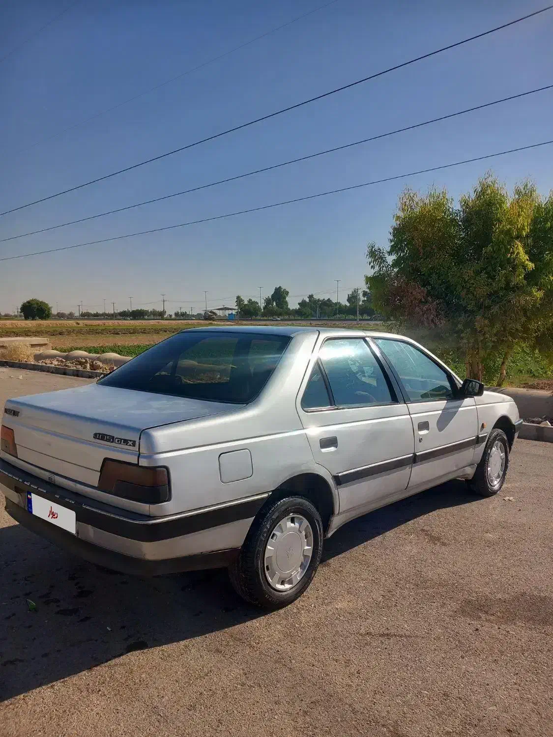 پژو 405 GLX - دوگانه سوز - 1387