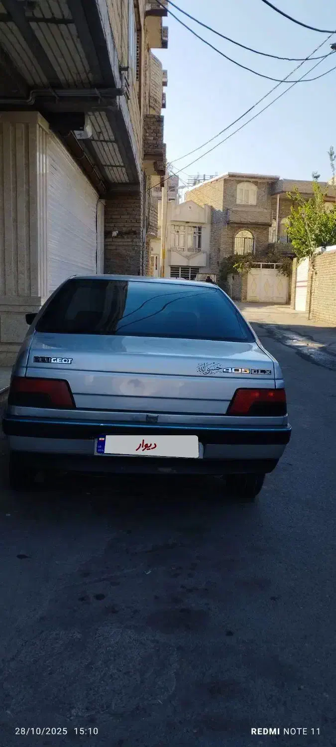 پژو 405 GLX - دوگانه سوز - 1391