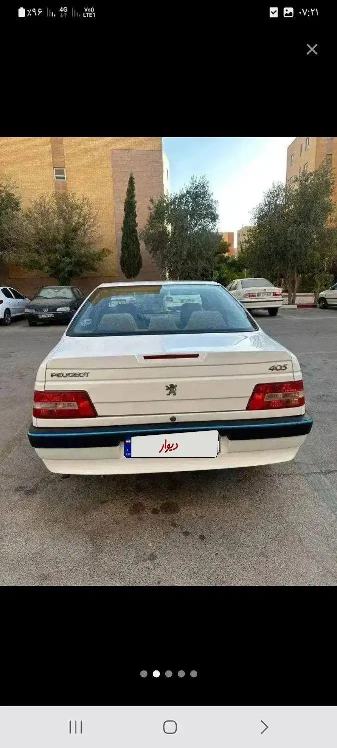 پژو 405 SLX بنزینی TU5 - 1399