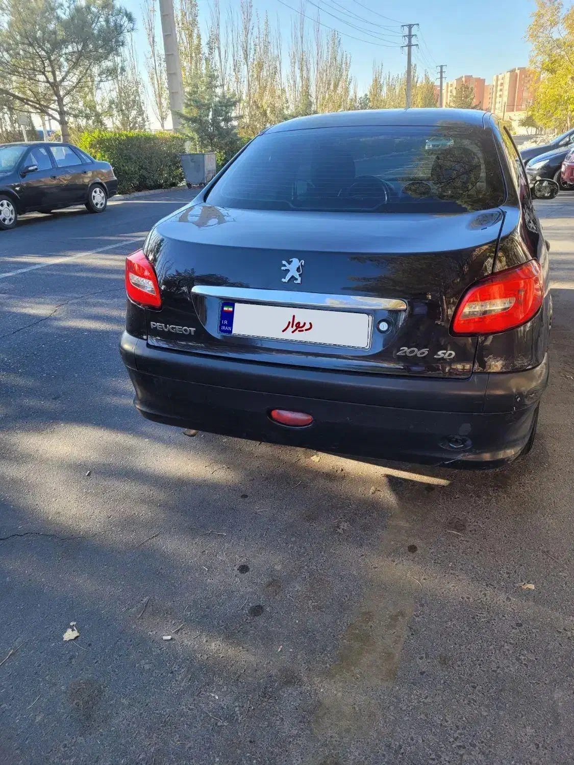 پژو ۲۰۶ صندوق دار v20 - 1390