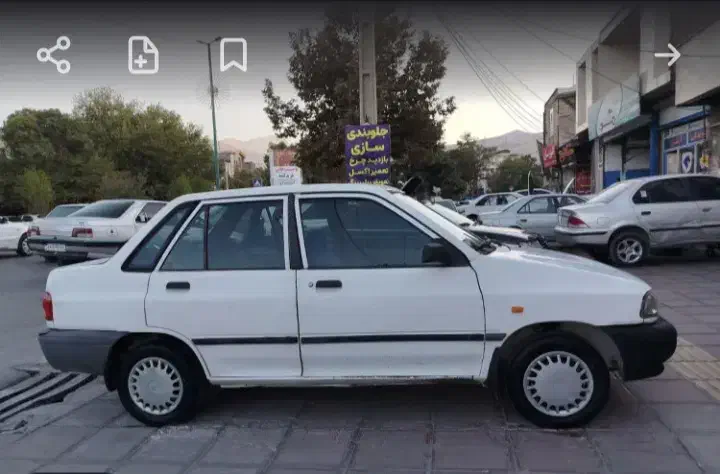پراید صبا بنزینی - 1381