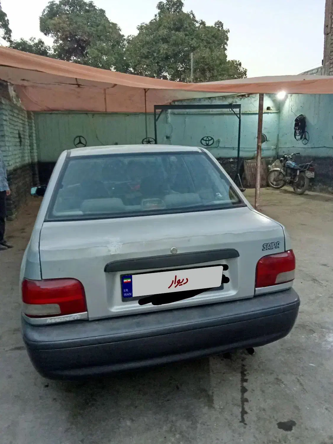 پراید صبا دوگانه‌سوز - 1386