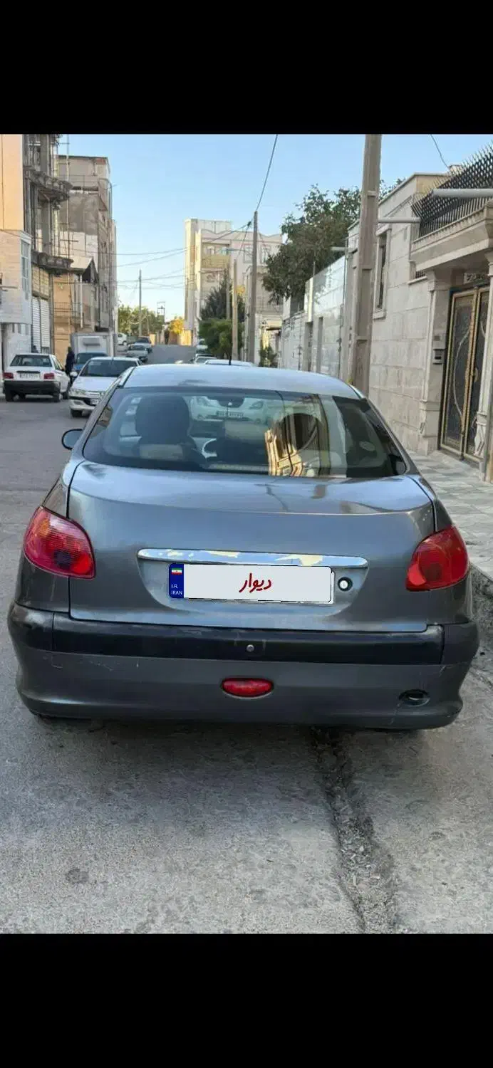 پژو ۲۰۶ صندوق دار v8 - 1388