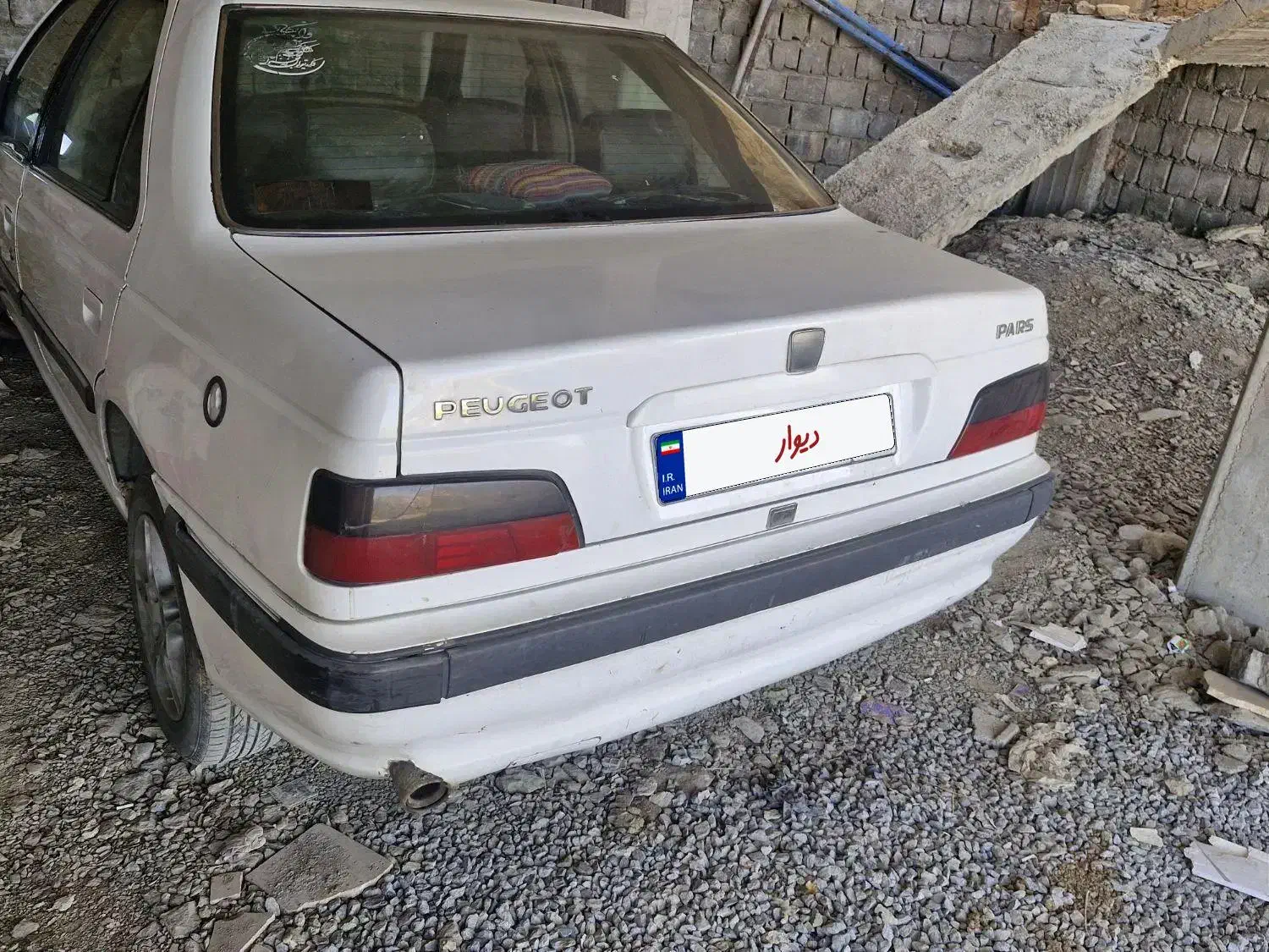 پژو پارس دوگانه سوز - 1386