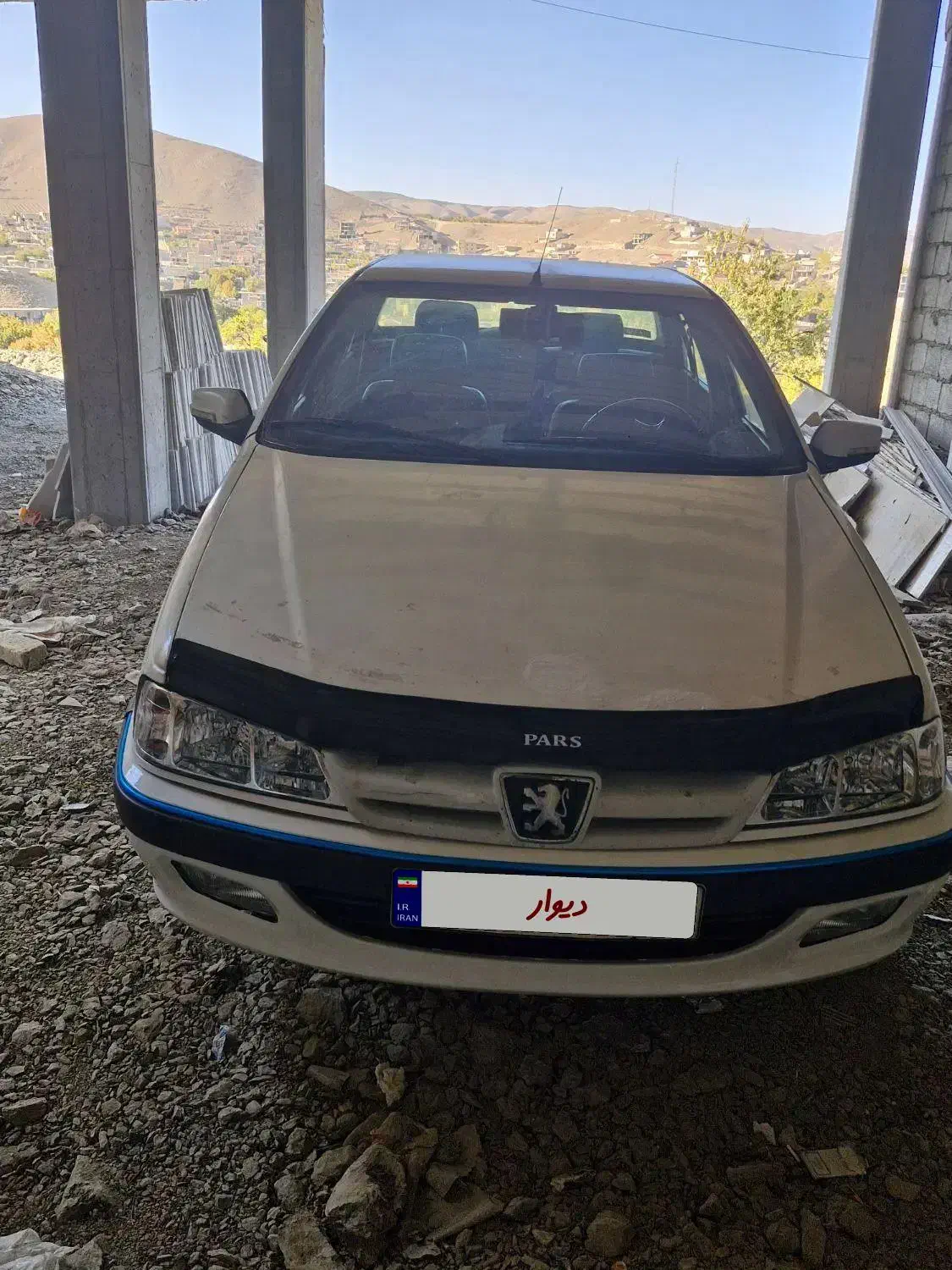 پژو پارس دوگانه سوز - 1386