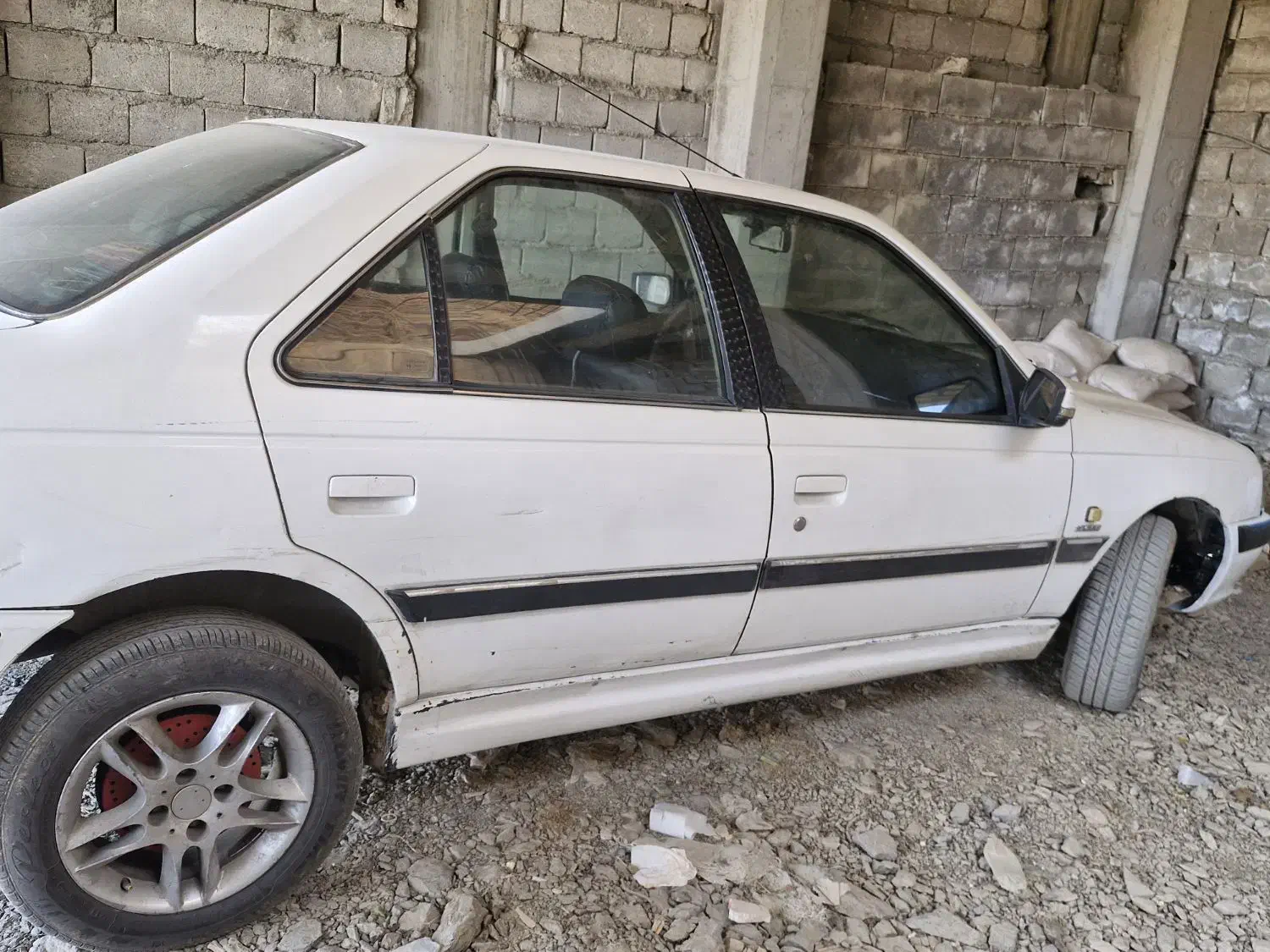 پژو پارس دوگانه سوز - 1386