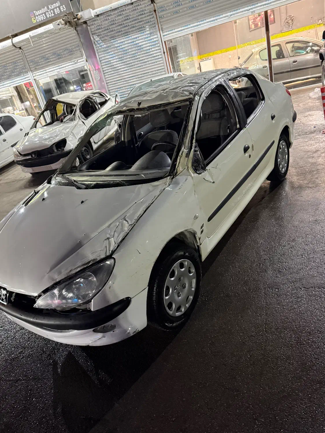 پژو ۲۰۶ صندوق دار v8 - 1388