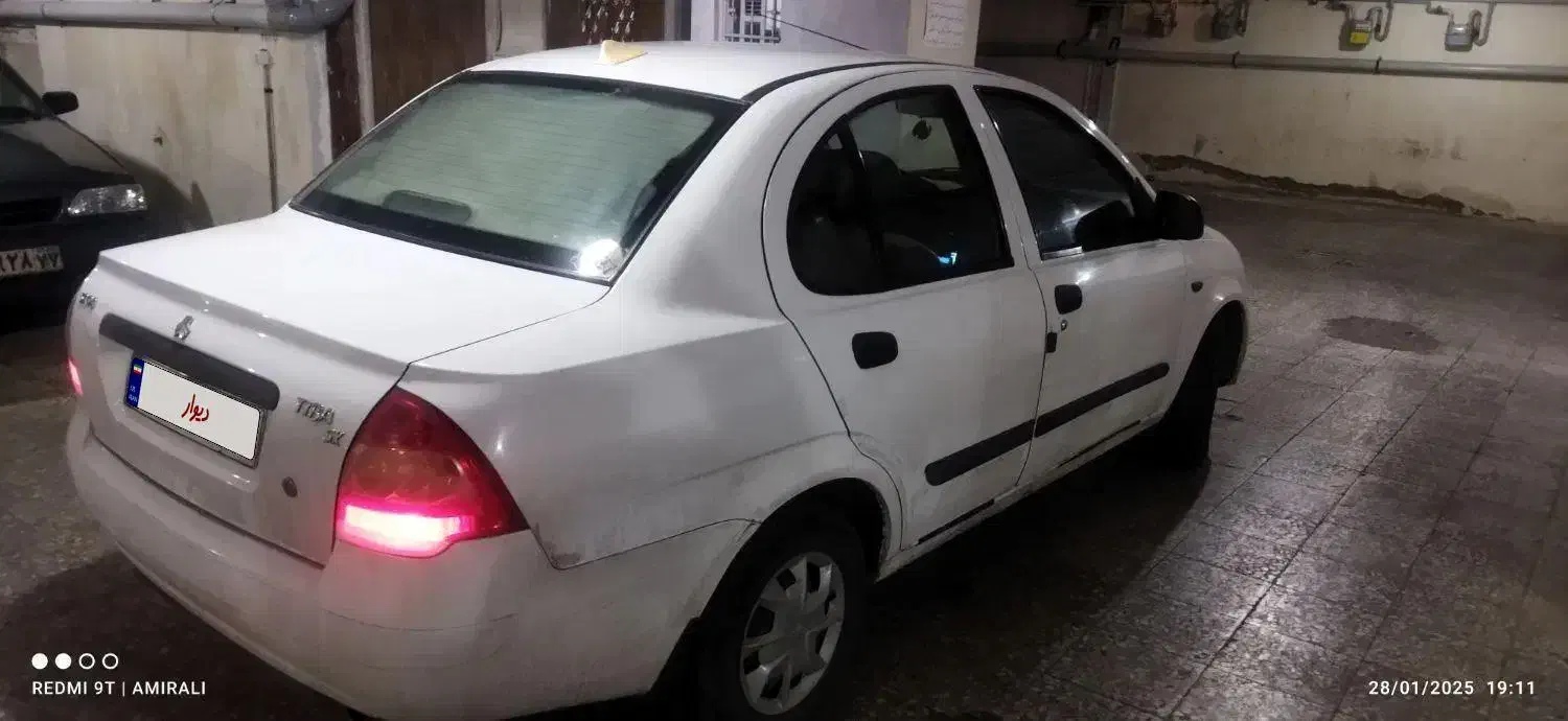 تیبا صندوق دار SX دوگانه سوز - 1393