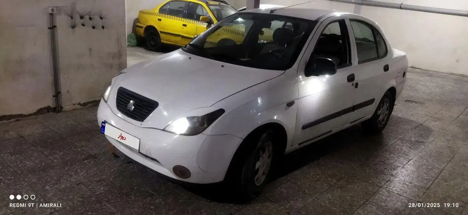 تیبا صندوق دار SX دوگانه سوز - 1393