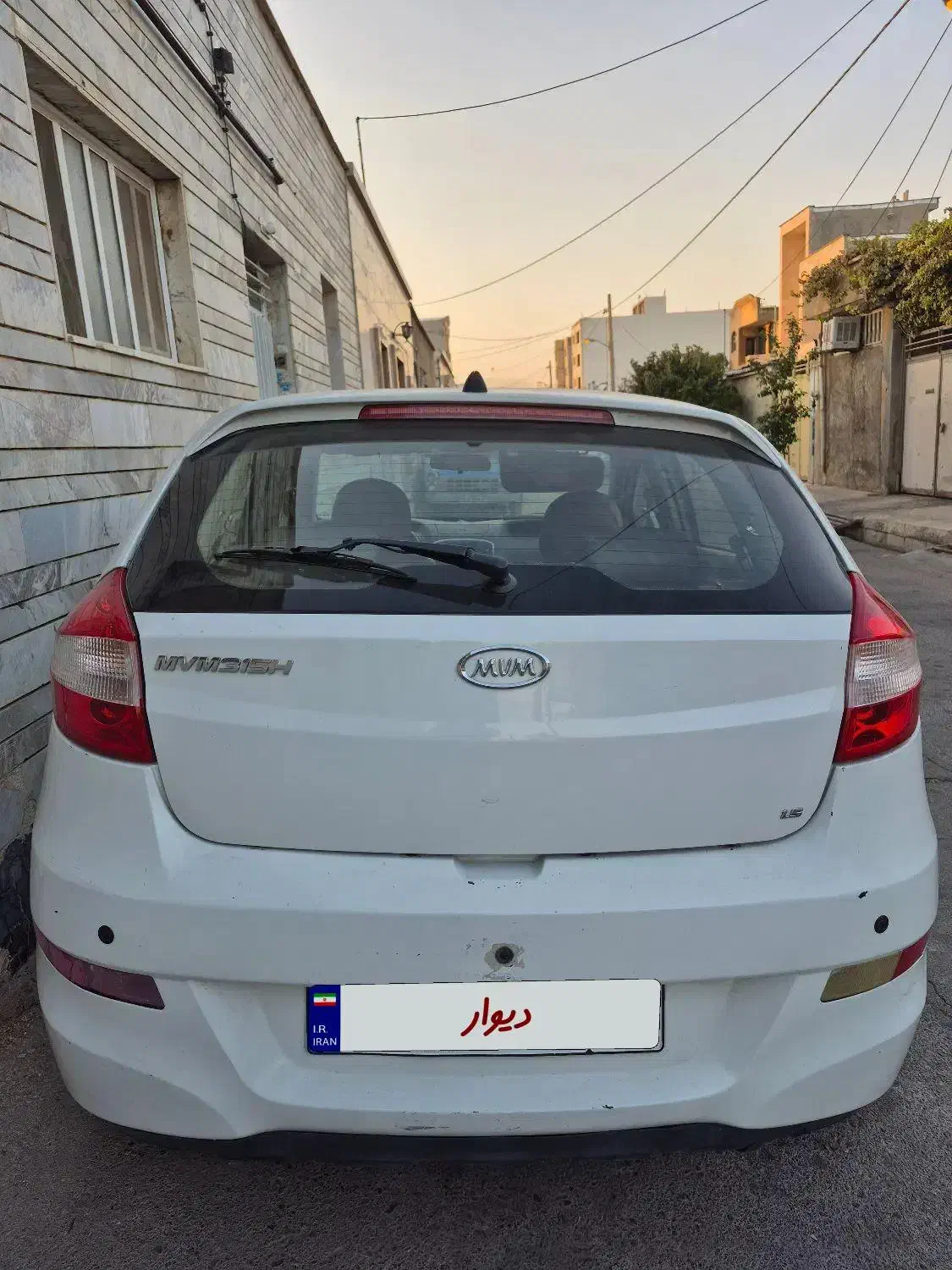 ام وی ام 315 هاچ بک ساده دنده ای - 1392