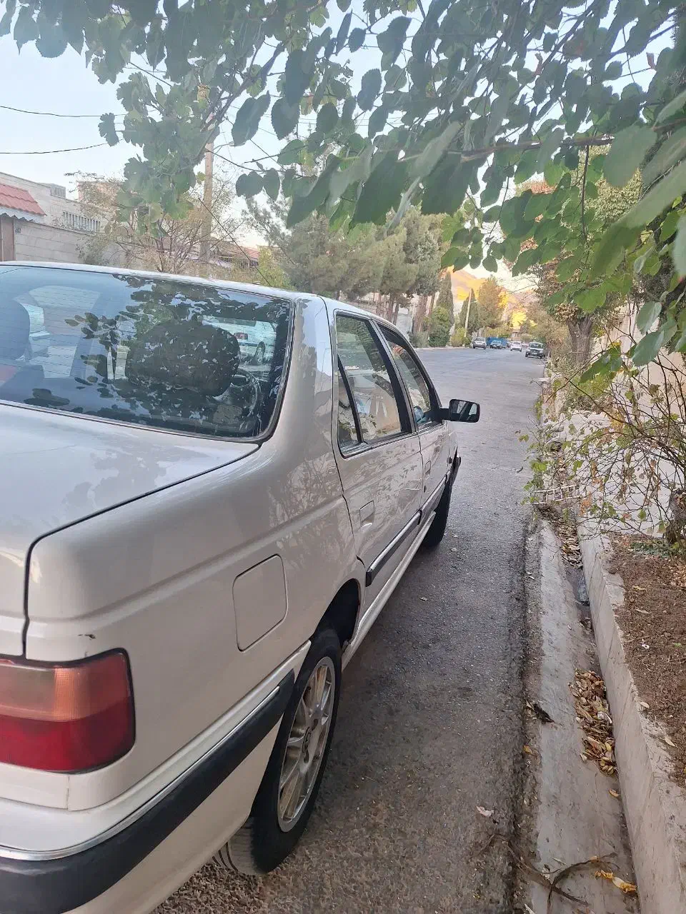 پژو پارس دوگانه سوز - 1386