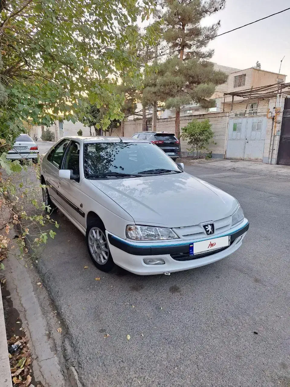 پژو پارس دوگانه سوز - 1386