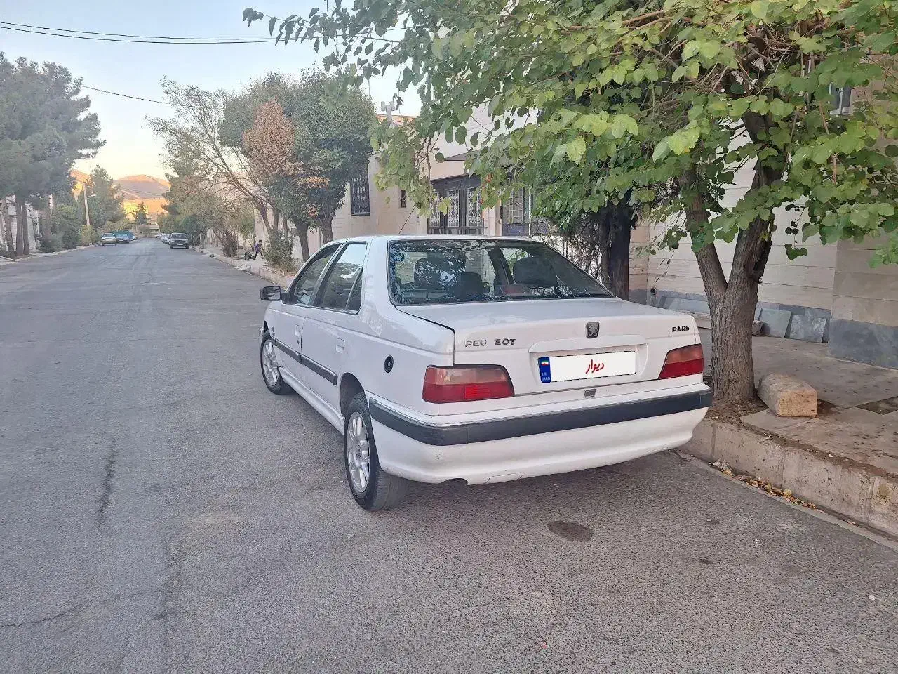 پژو پارس دوگانه سوز - 1386