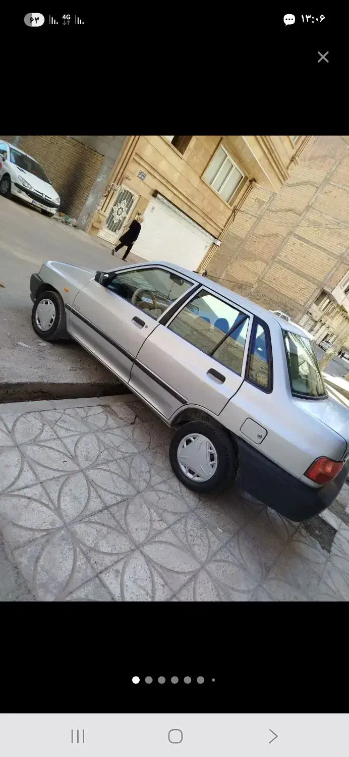 پراید صبا بنزینی - 1387