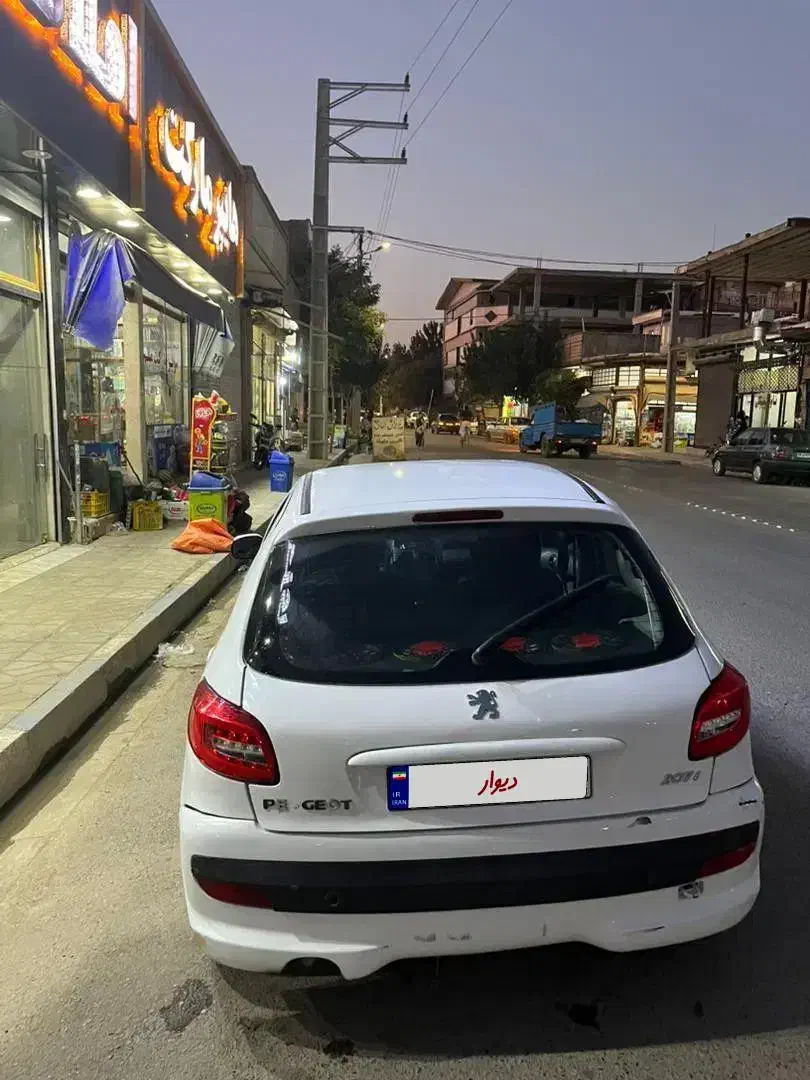 پژو 206 تیپ 3 - 1391
