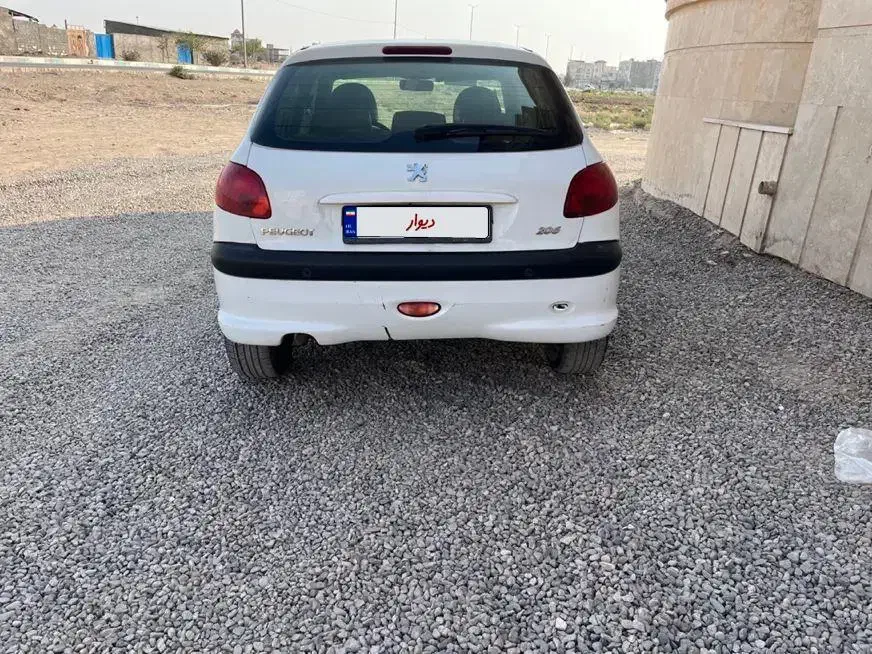 پژو 206 تیپ 5 - 1396