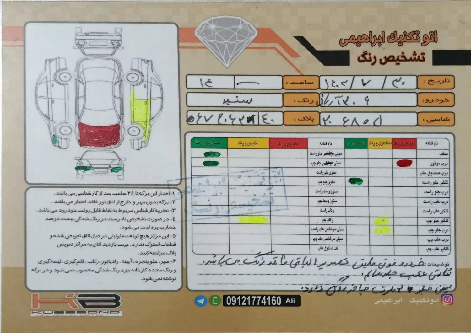 پژو ۲۰۶ صندوق دار v20 - 1391