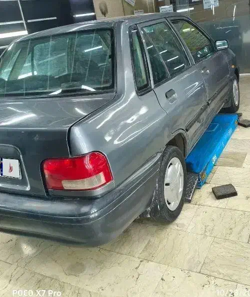 پراید صبا بنزینی - 1386