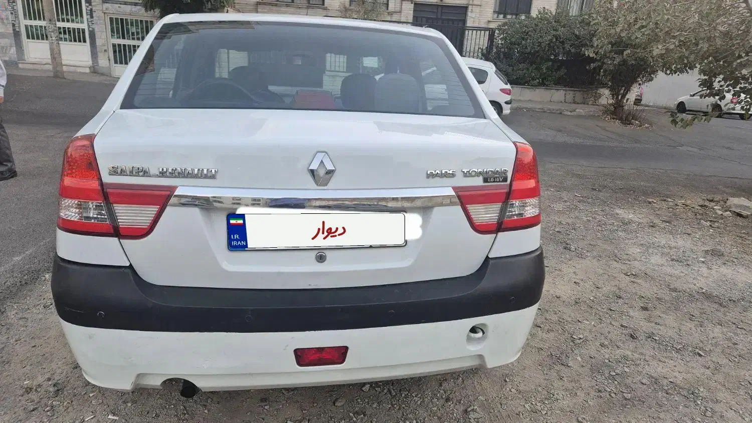 رنو پارس تندر گیربکس JHQ + مولتی مدیا - 1396