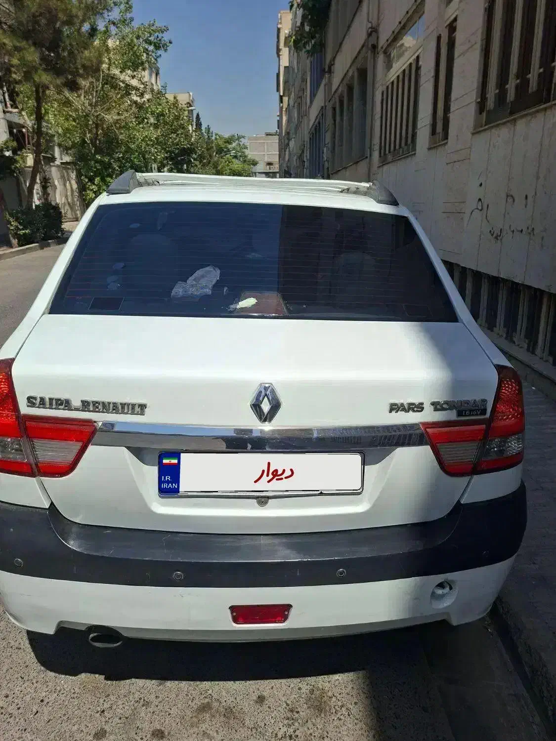 رنو پارس تندر گیربکس JHQ + مولتی مدیا - 1397