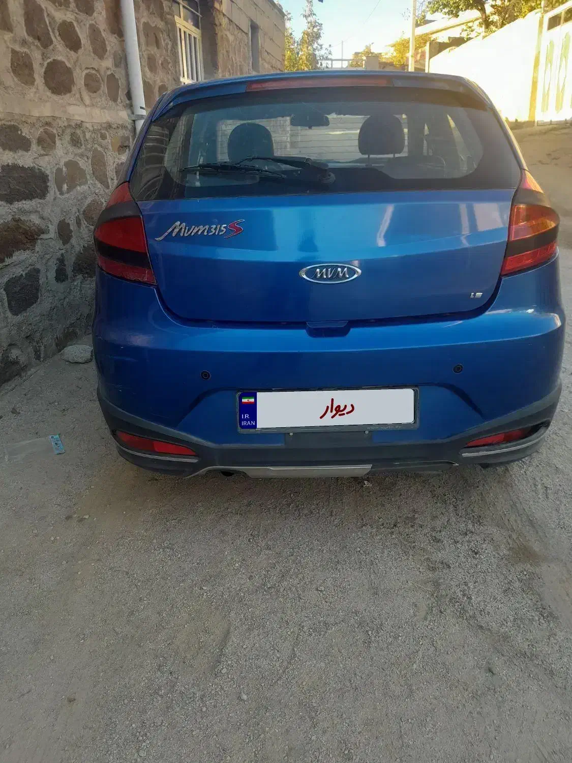 ام وی ام 315 هاچ بک اسپرت اکسلنت - 1396