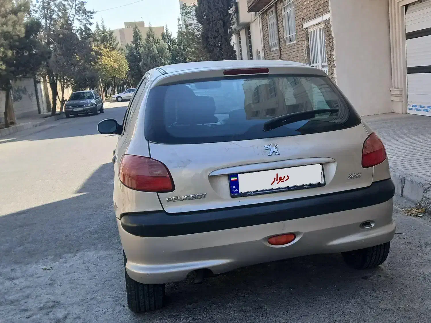 پژو 206 تیپ 3 - 1386